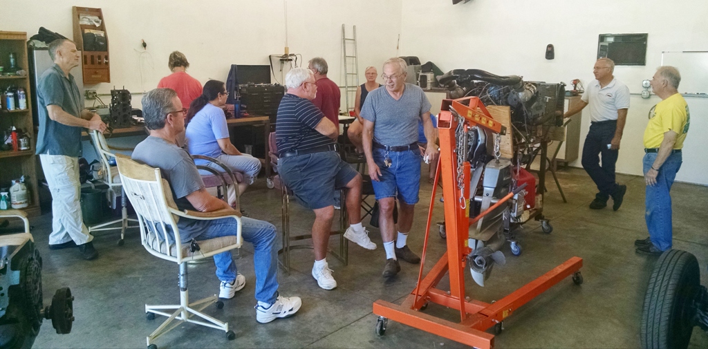 Engine Maintenance Workshop